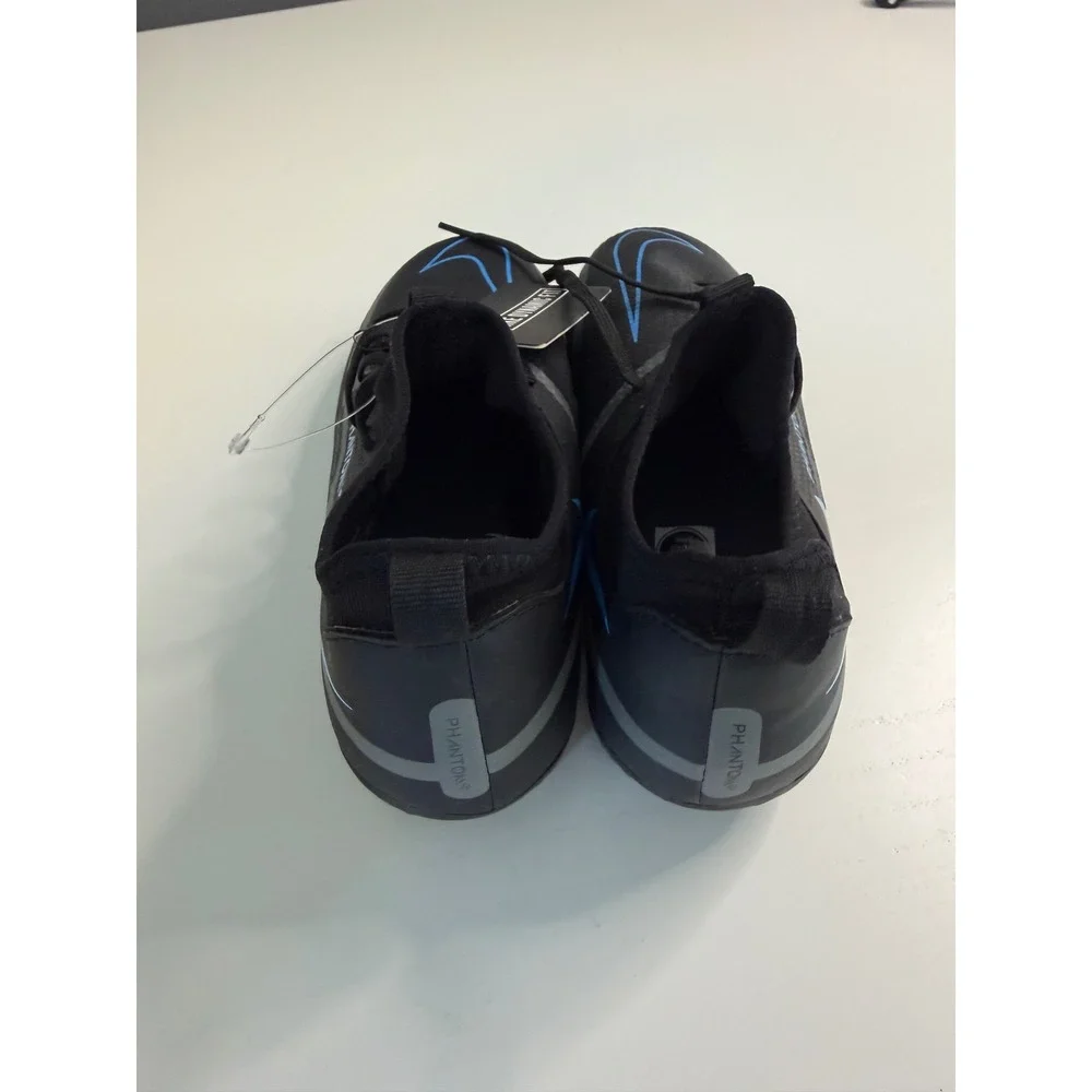 Nike Phantom GT Academy DF MG Soccer Cleats Black Blue CW6694-004 Size 4.5Y